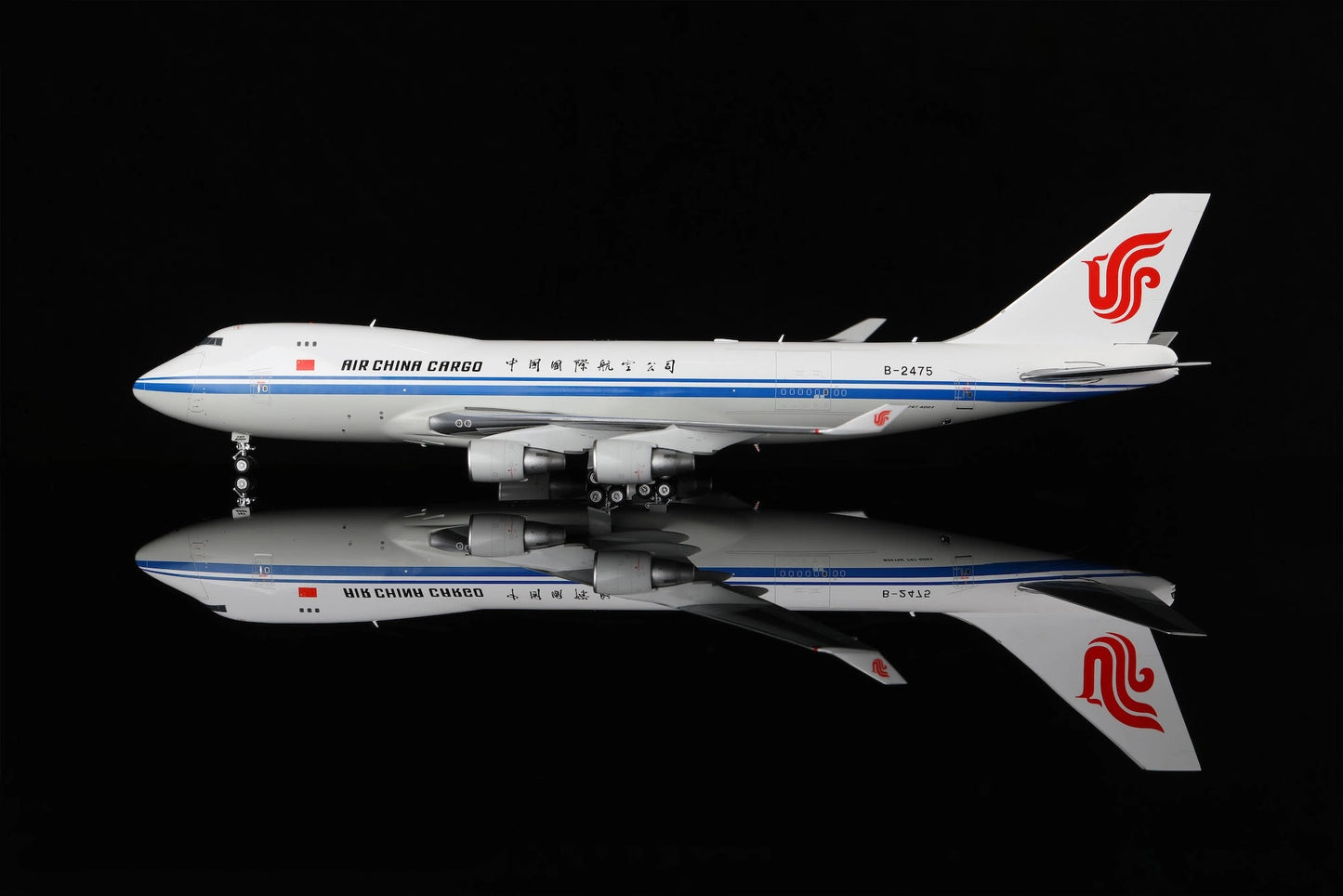 Pre-Order SQ Wings 1:200 Air China Cargo Boeing 747-400F B-2475 Interactive L2065C