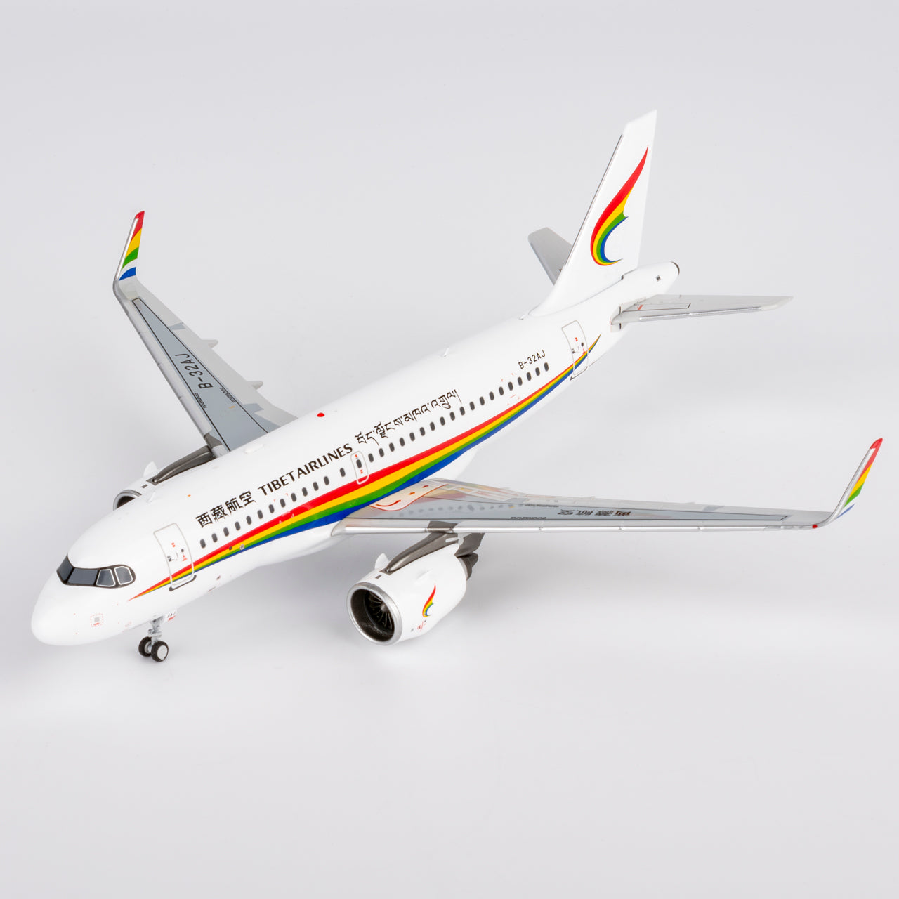 NG Models 1:200 Tibet Airlines Airbus A319neo B-32AJ "1st A319neo for TV" 24001
