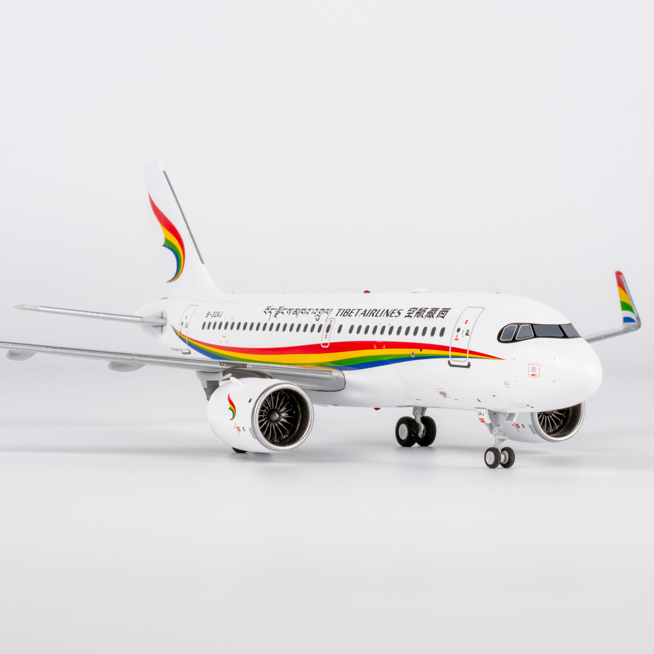 NG Models 1:200 Tibet Airlines Airbus A319neo B-32AJ "1st A319neo for TV" 24001