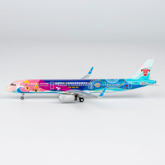 NG Models 1:400 China Southern Airlines Airbus A321 B-1625 "CICP Expo" 24058