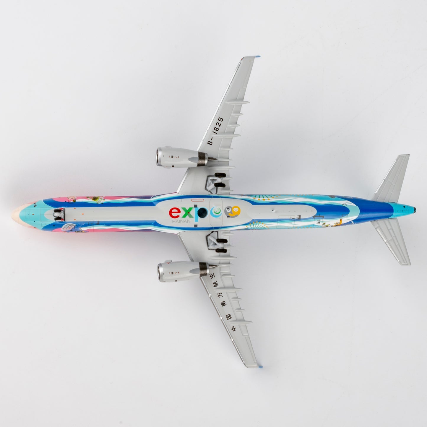 NG Models 1:400 China Southern Airlines Airbus A321 B-1625 "CICP Expo" 24058