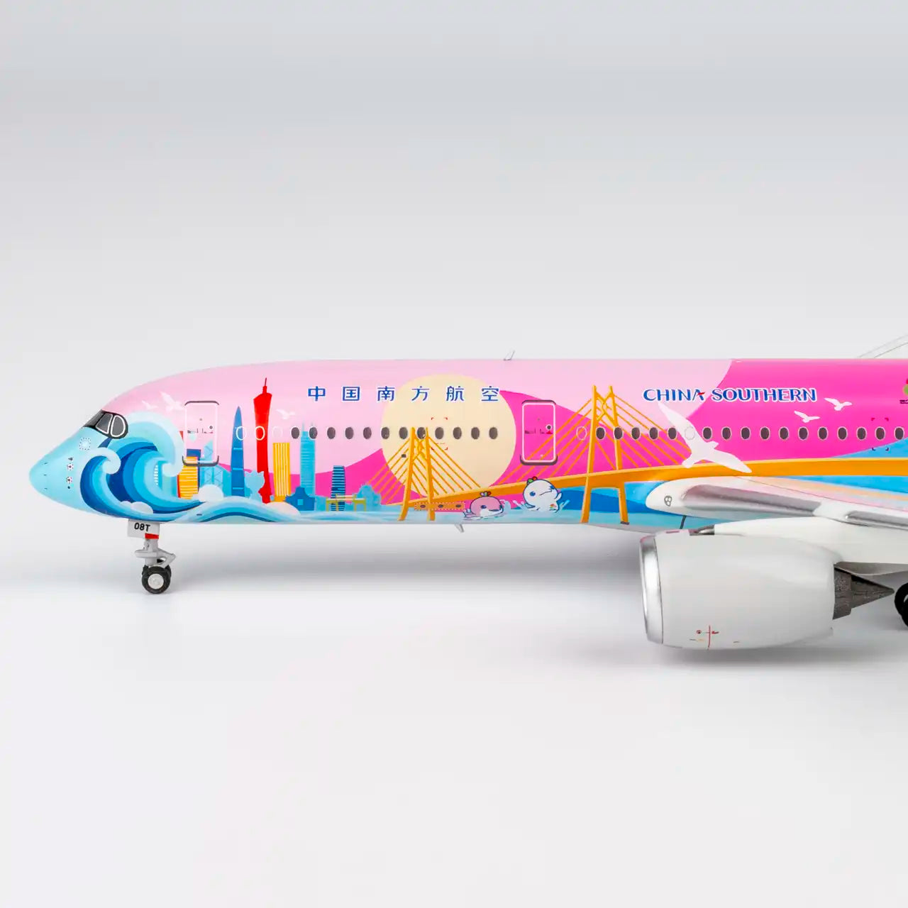 NG Models 1:400 China Southern Airlines A350-900 B-308T "15th National Games" 24185