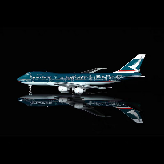 YY Wings 1:400 Cathay Pacific Boeing 747-200 B-HIB "Sprit of Hong Kong"