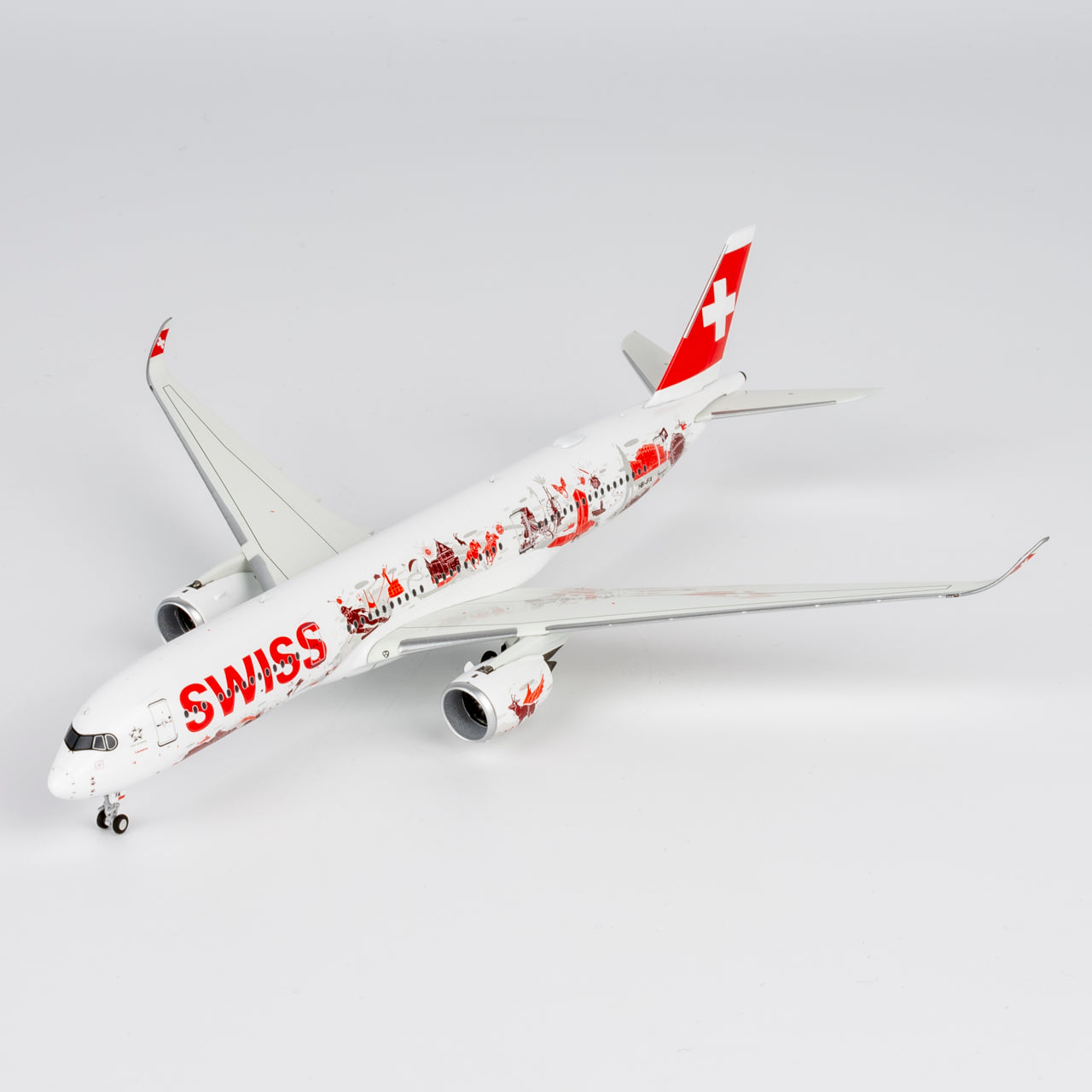 NG Models ULTIMATE 1:400 Swiss Air Airbus A350-900 HB-IFA "Wanderlust" 39100