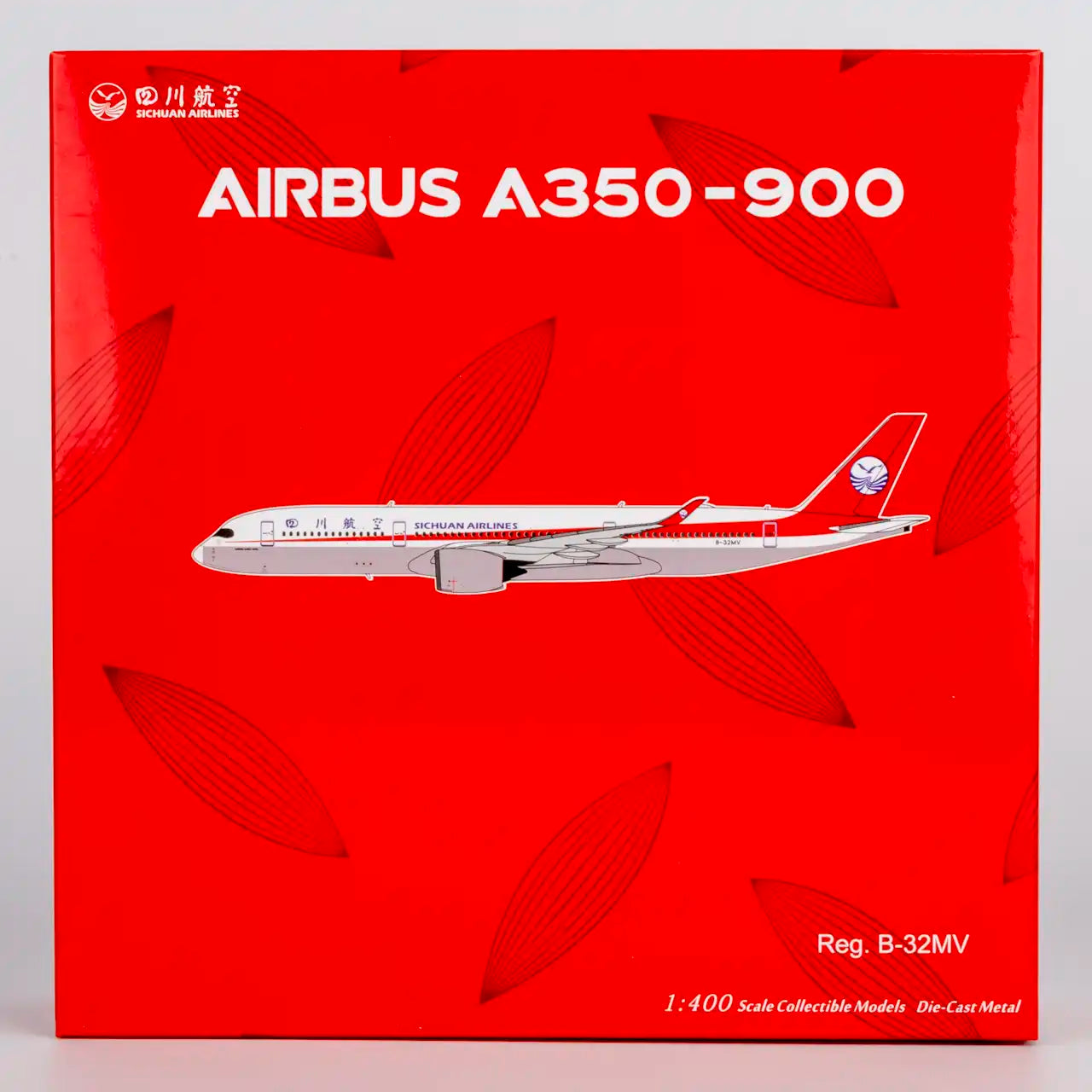 NG Models 1:400 Sichuan Airlines Airbus A350-900 B-32MV "Revised Winglets" 39111