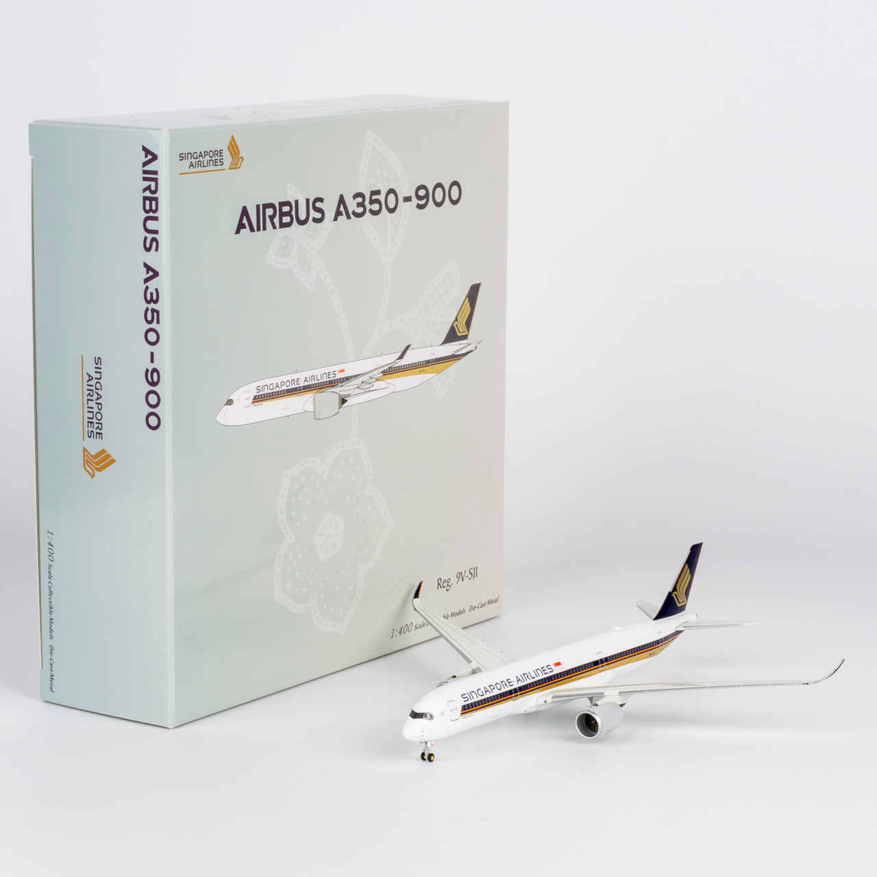 NG Models 1:400 Singapore Airlines Airbus A350-900 9V-SJI 39121