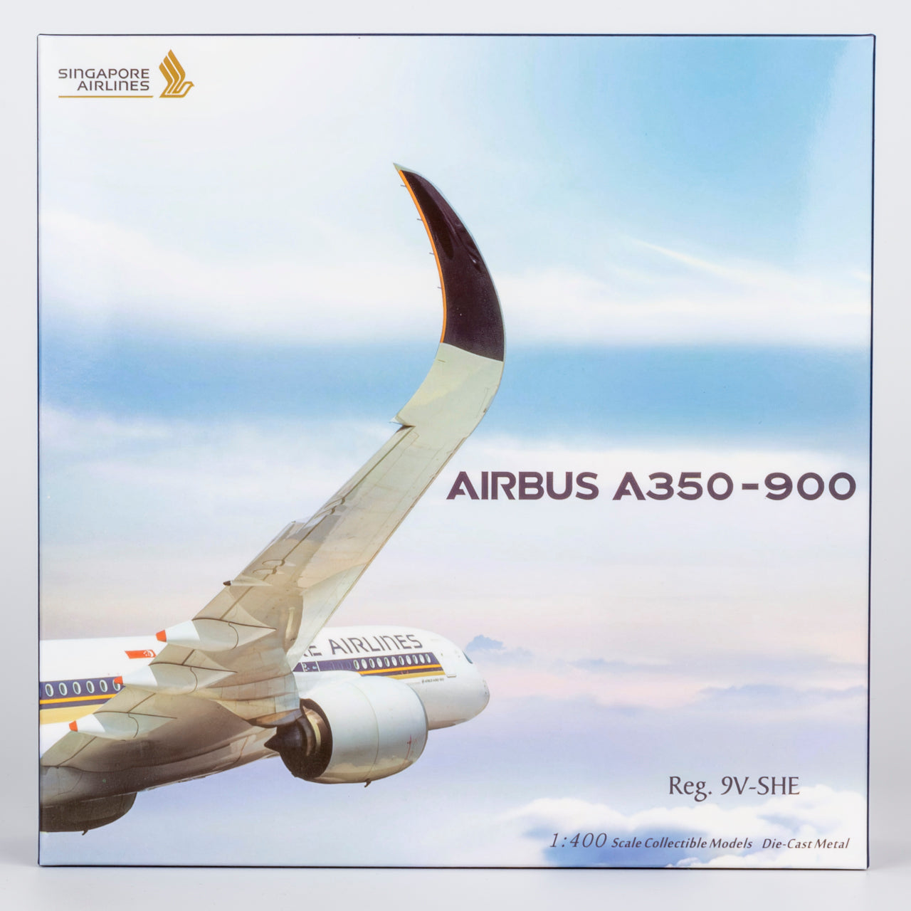 NG Models 1:400 Singapore Airlines Airbus A350-900 9V-SHE 39122