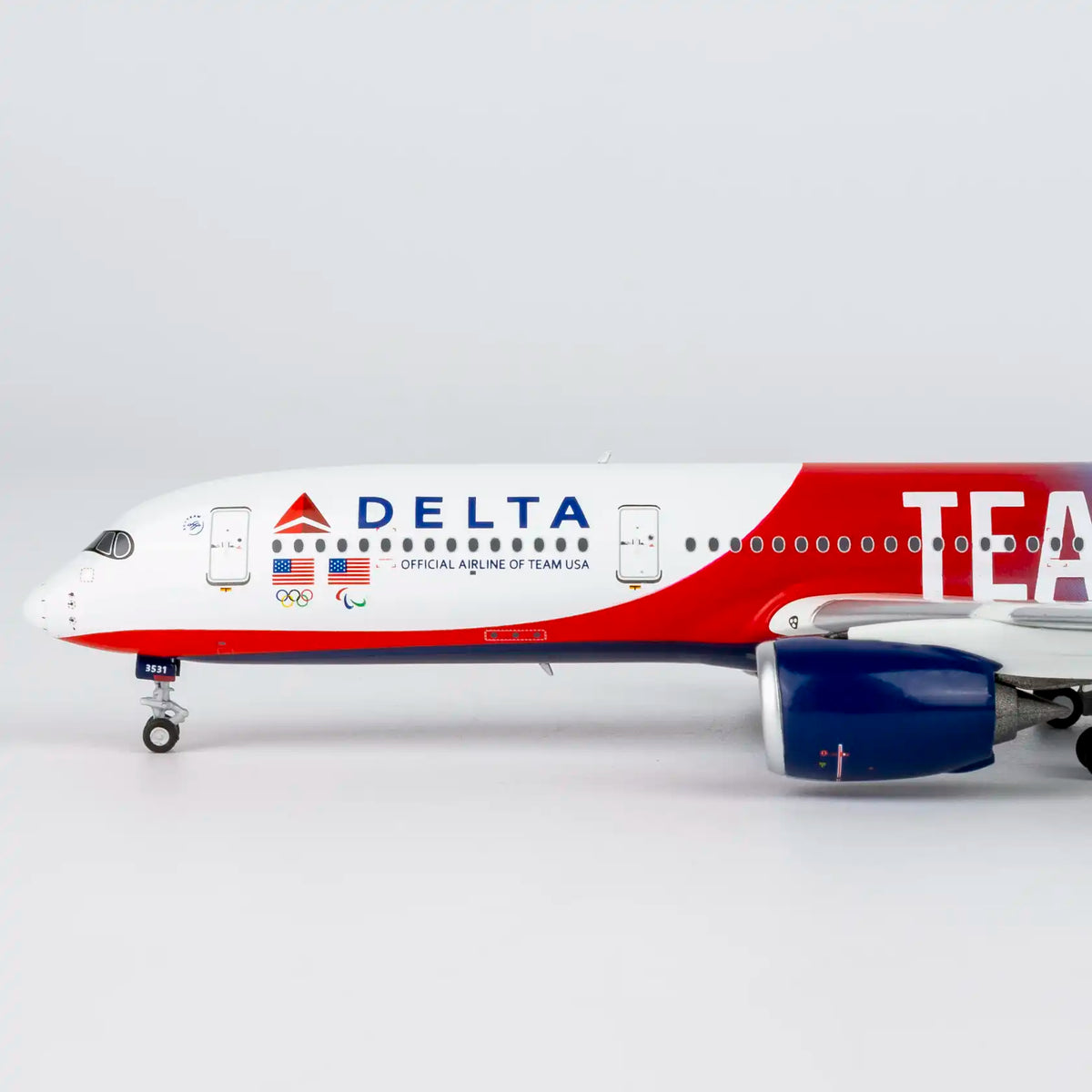 NG Models 1:400 Delta Air Lines Airbus A350-900 N531DN "Team USA" 39124