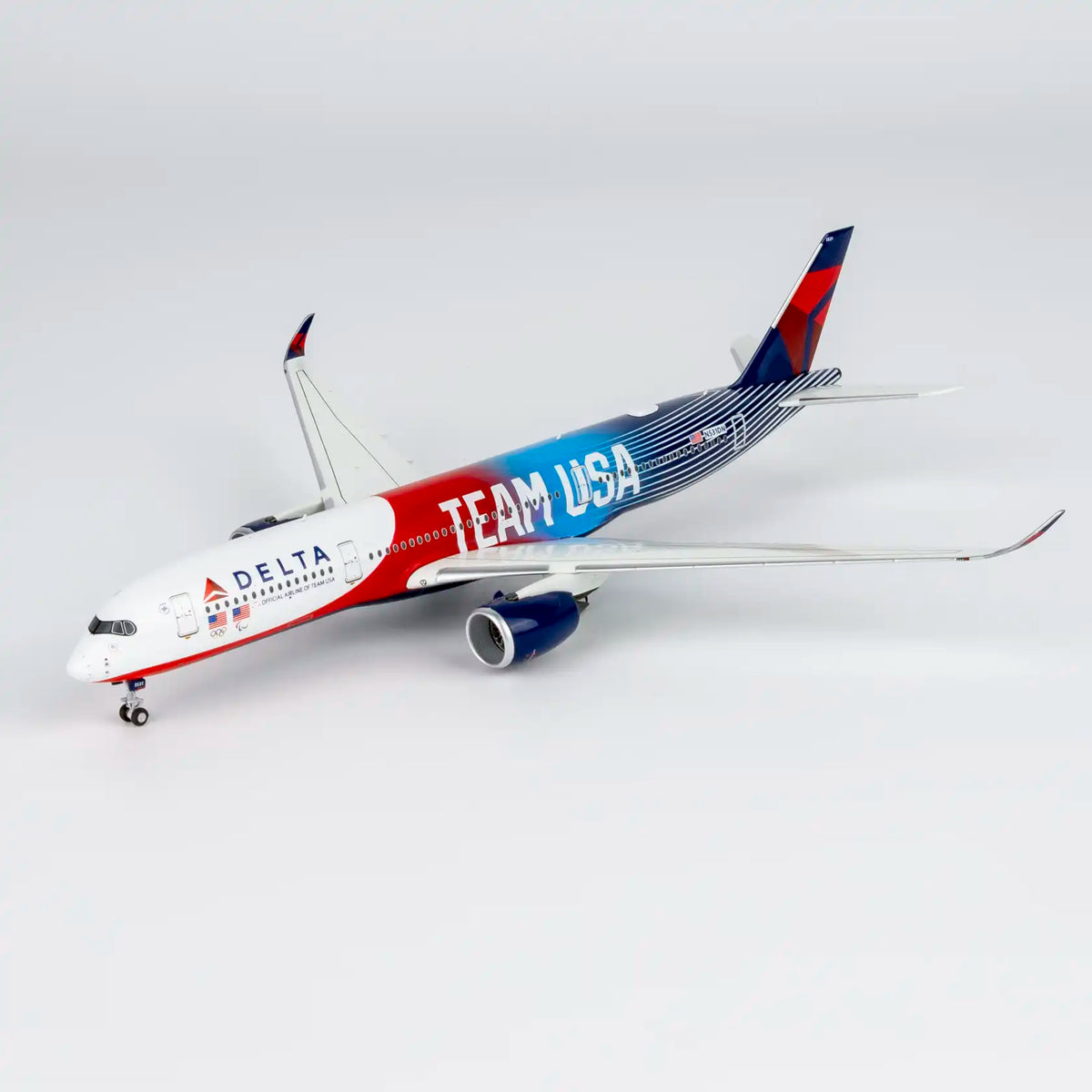 NG Models 1:400 Delta Air Lines Airbus A350-900 N531DN "Team USA" 39124