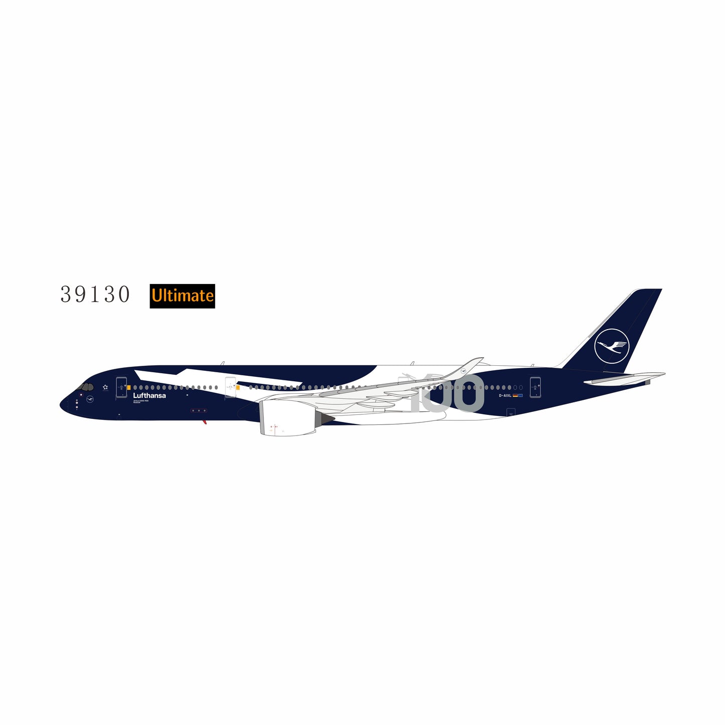 Pre-Order NG ULTIMATE 1:400 Lufthansa Airbus A350-900 D-AIXL "100 Years" 39130