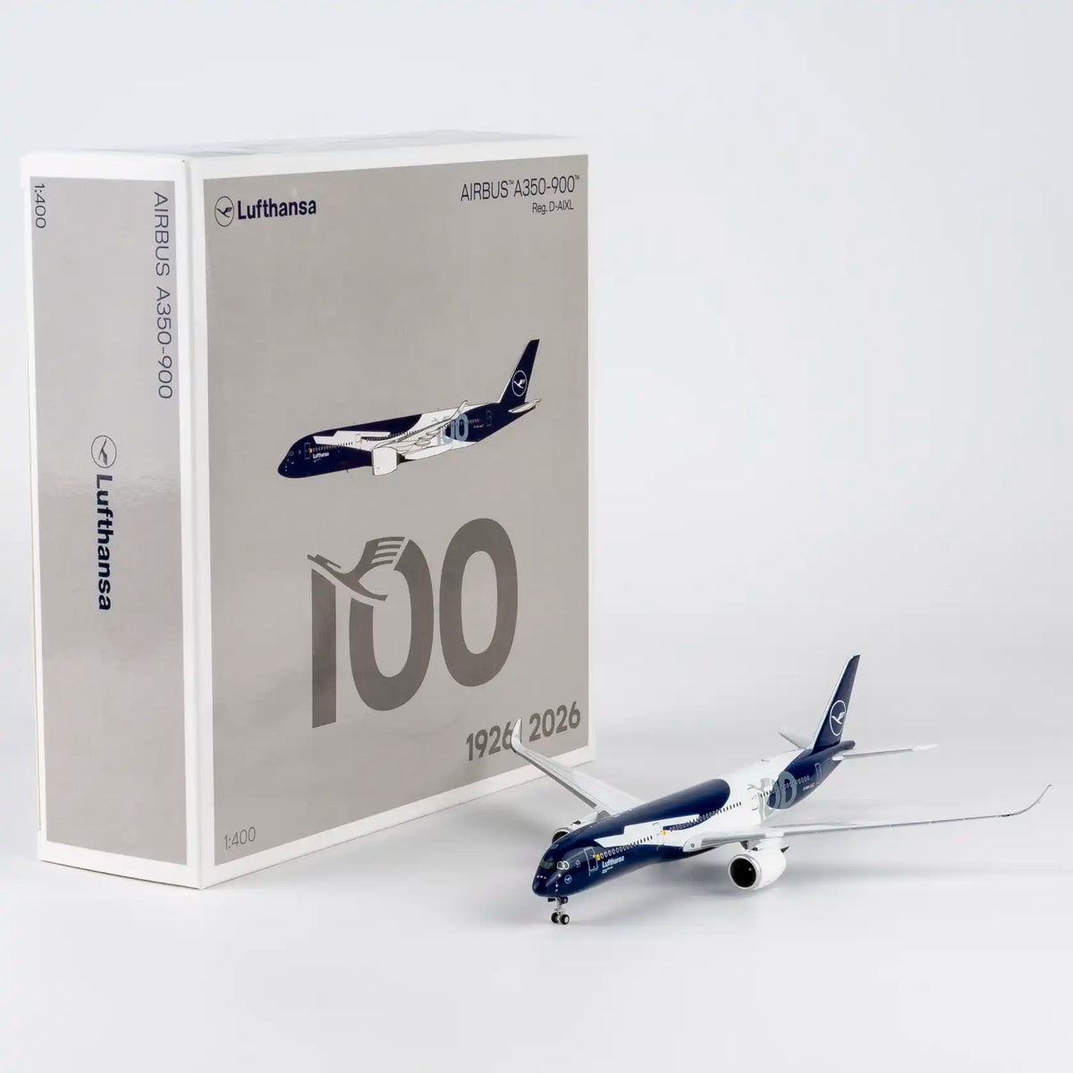 NG Models 1:400 Lufthansa Airbus A350-900 D-AIXL "100 Years" 39131
