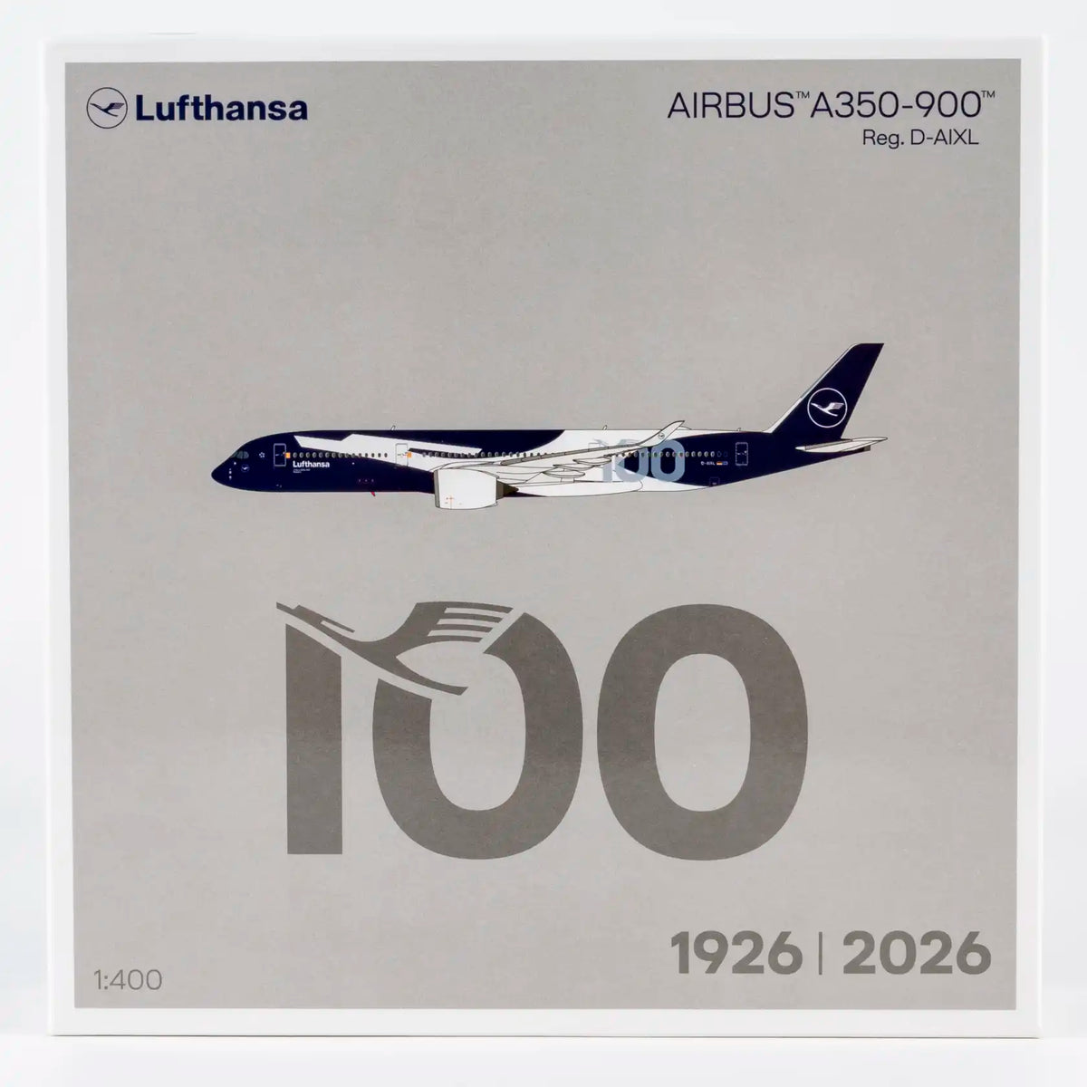 NG Models 1:400 Lufthansa Airbus A350-900 D-AIXL "100 Years" 39131