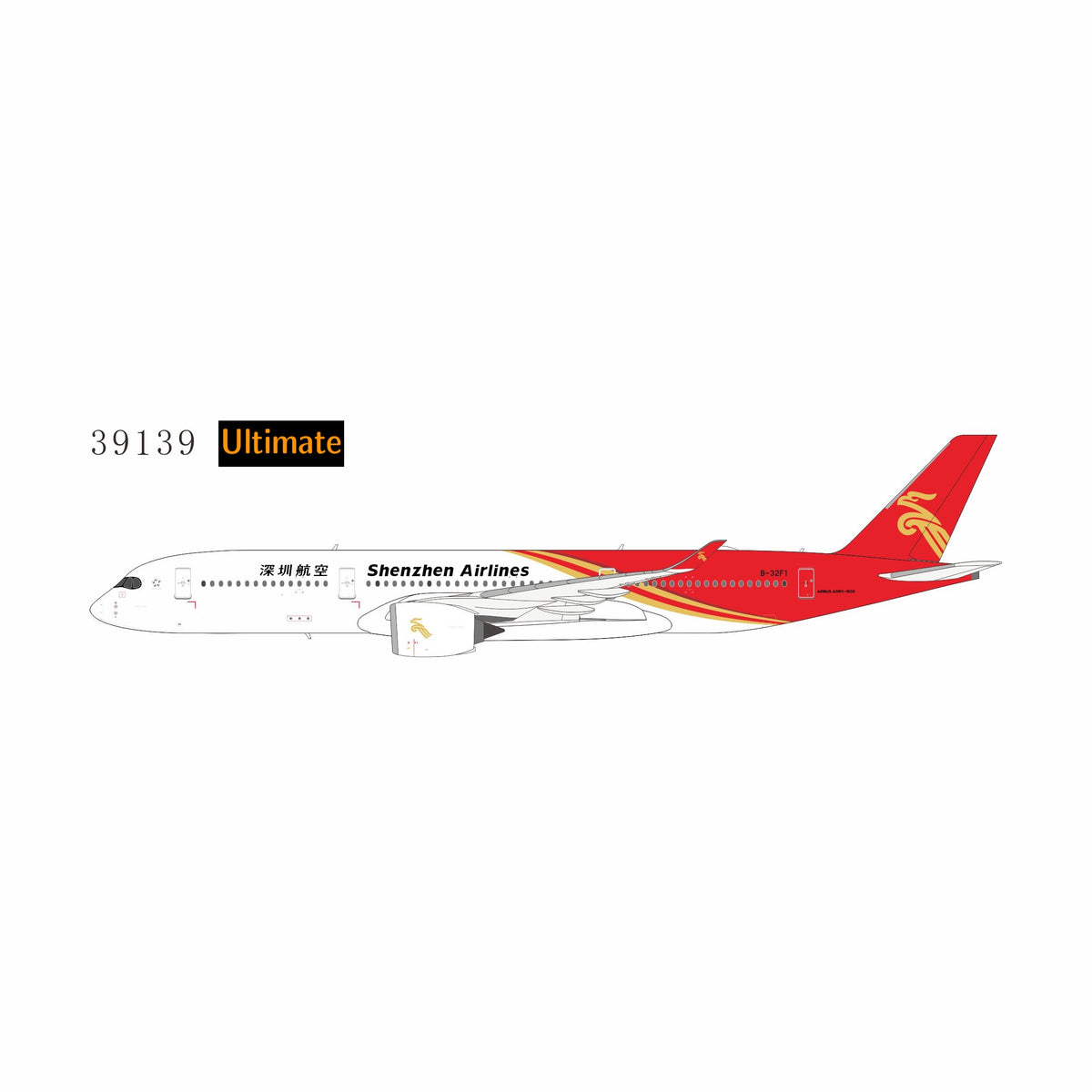 Pre-Order NG ULTIMATE 1:400 Shenzhen Airlines Airbus A350-900 B-32F1 39139