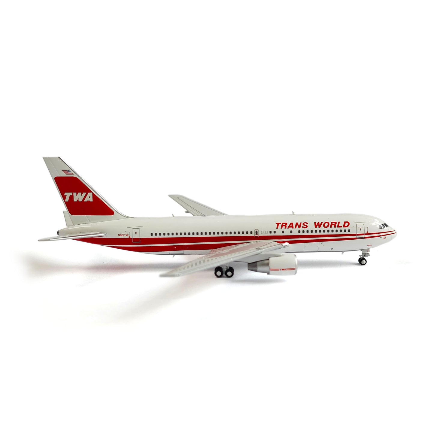 V1:400 Trans World Airlines (TWA) Boeing 767-200ER N601TW 400005