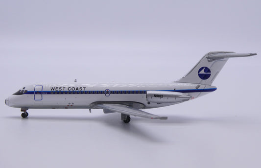Pre-Order V1:400 West Coast Airlines McDonnell Douglas DC-9-14 N9102 400014