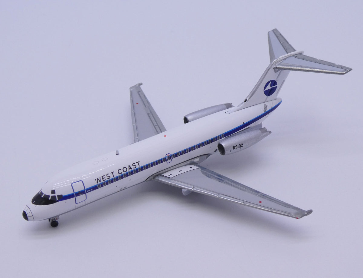 Pre-Order V1:400 West Coast Airlines McDonnell Douglas DC-9-14 N9102 400014