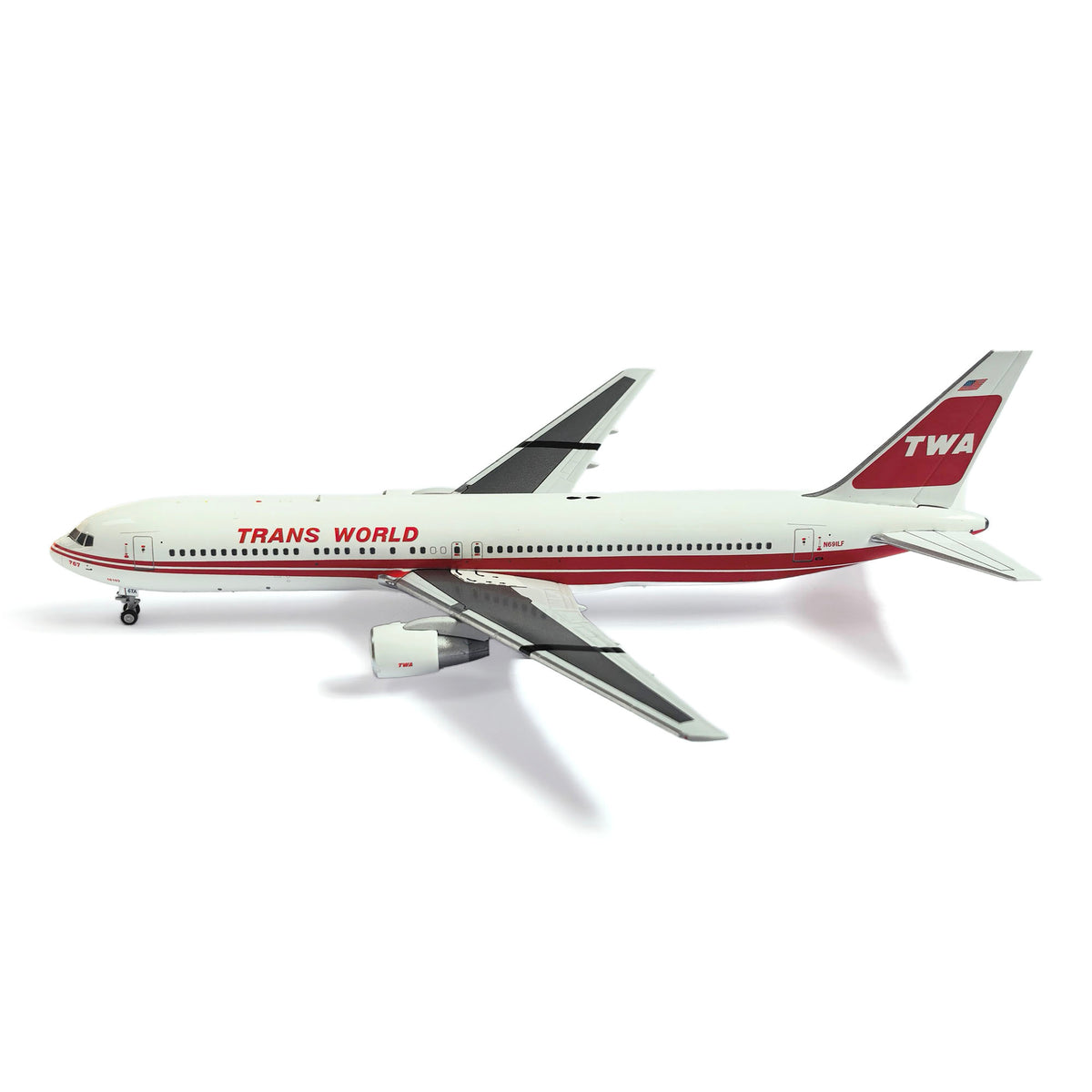 Pre-Order V1:400 Trans World Airlines (TWA) Boeing 767-300 N691LF 400017