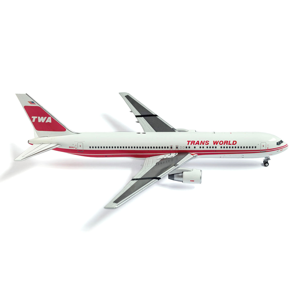 Pre-Order V1:400 Trans World Airlines (TWA) Boeing 767-300 N691LF 400017