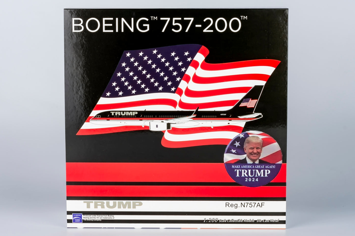 NG Models 1:200 Trump Organization Boeing 757-200 new livery N757AF NG 42037