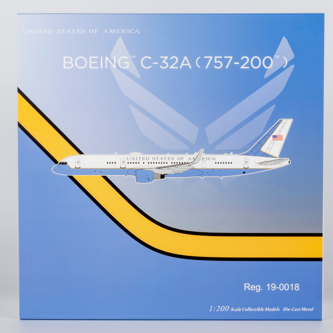 NG Models 1:200 USAF Boeing C-32A (757-200) 19-0018 42042