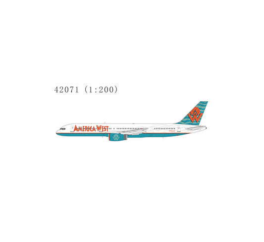 Pre-Order NG Models 1:200 America West Airlines Boeing 757-200 N910AW 42071