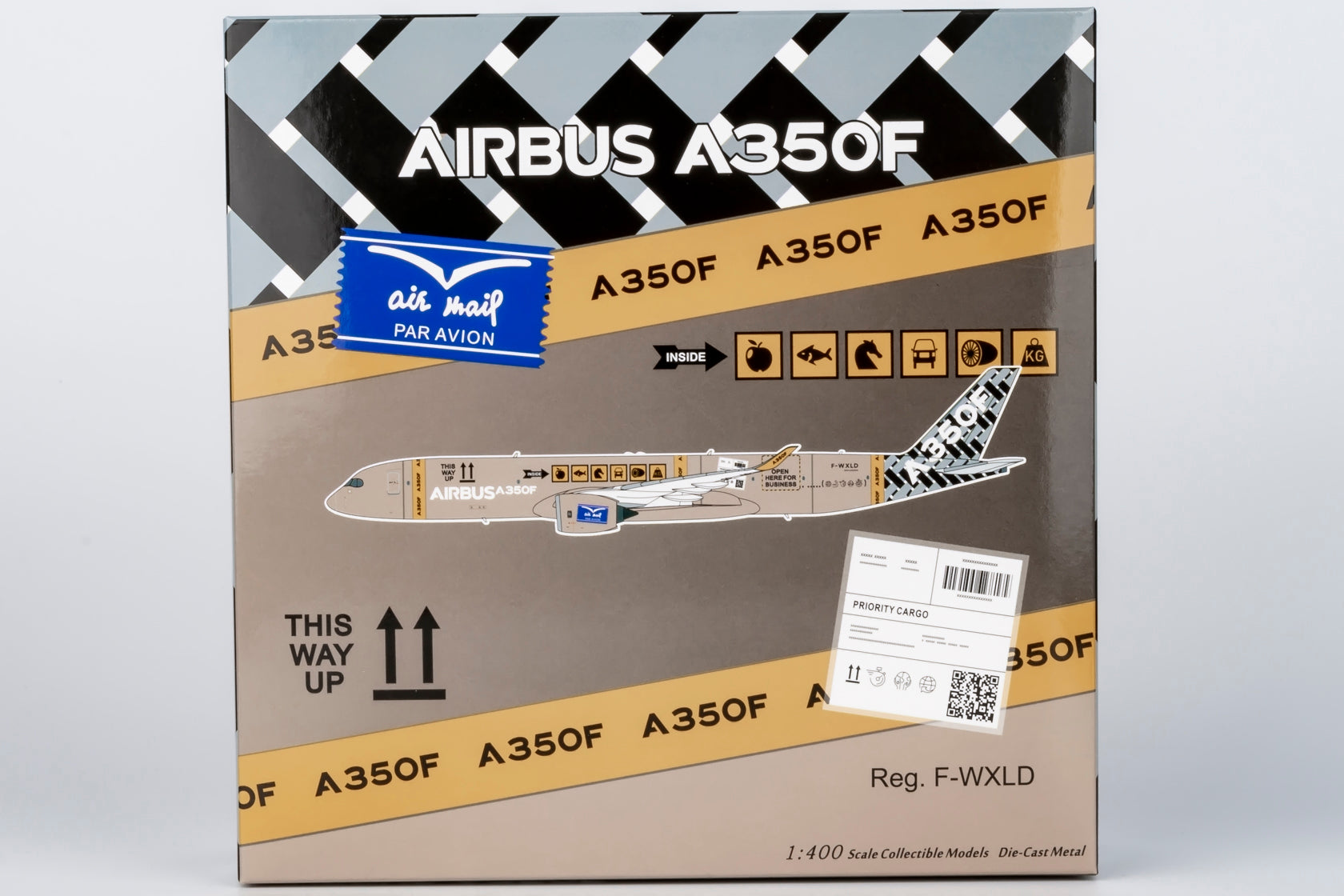 NG Models 1:400 Airbus A350F F-WXLD 