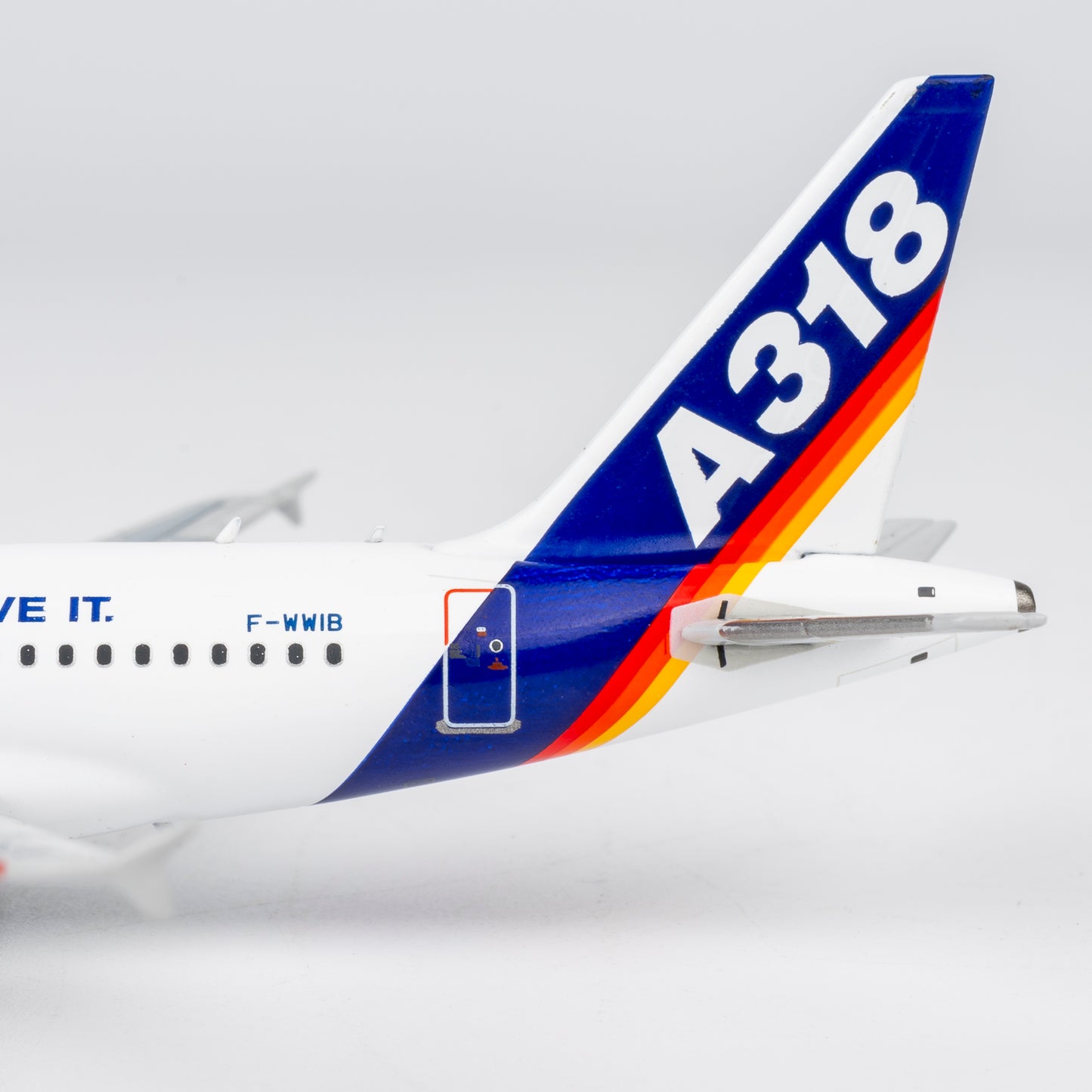 NG Models 1:400 Airbus Industrie A318 F-WWIB "What Ever Your Size, We Have It" 48021