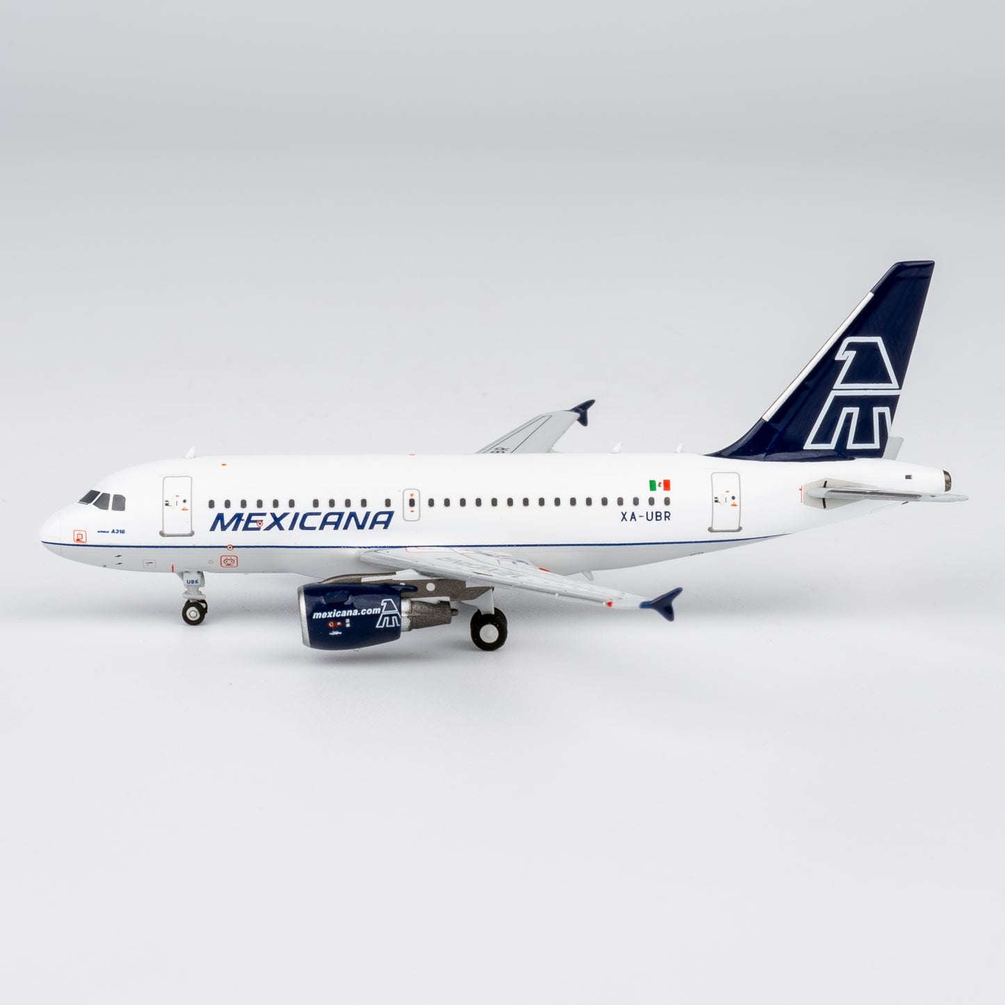 NG Models 1:400 Mexicana Airbus A318 XA-UBR "Old Colors" 48030