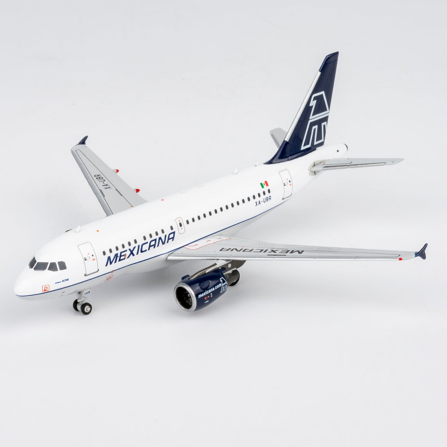 NG Models 1:400 Mexicana Airbus A318 XA-UBR "Old Colors" 48030