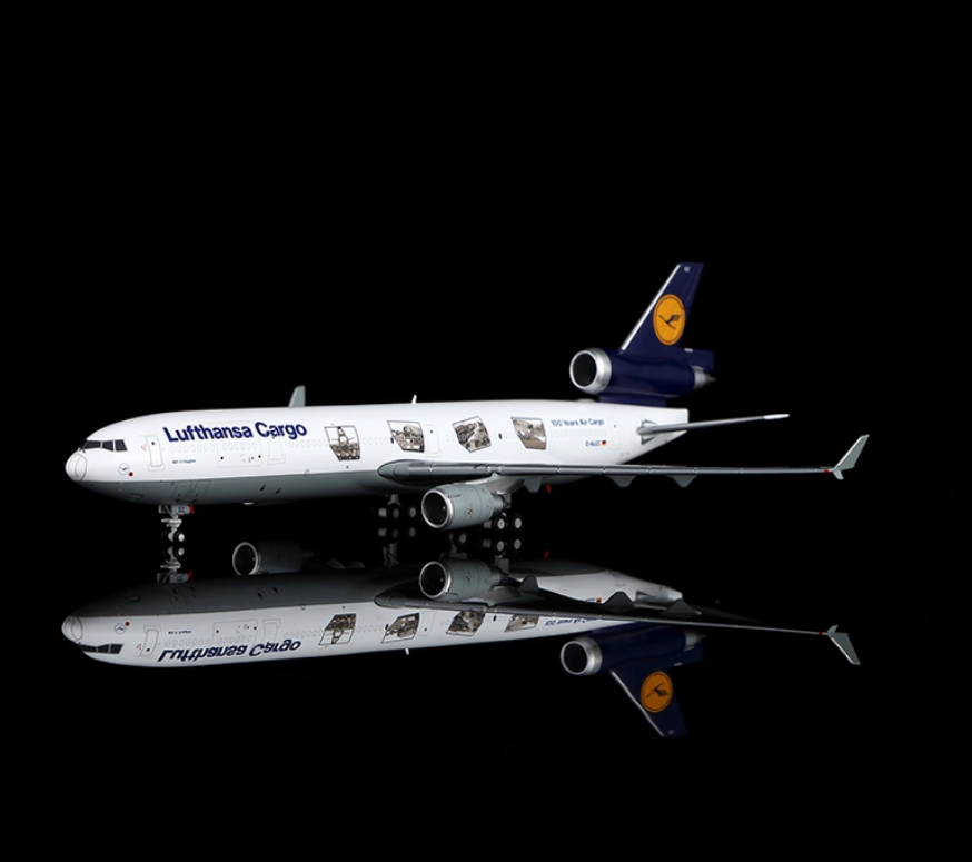 YY Wings 1:400 Lufthansa Cargo McDonnell Douglas MD-11F D-ALCC "100 Years Air Cargo"