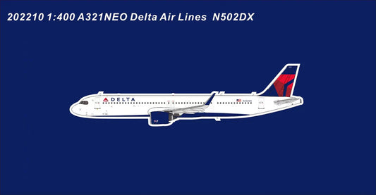 Panda Models 1:400 Delta Air Lines Airbus A321NEO N502DX