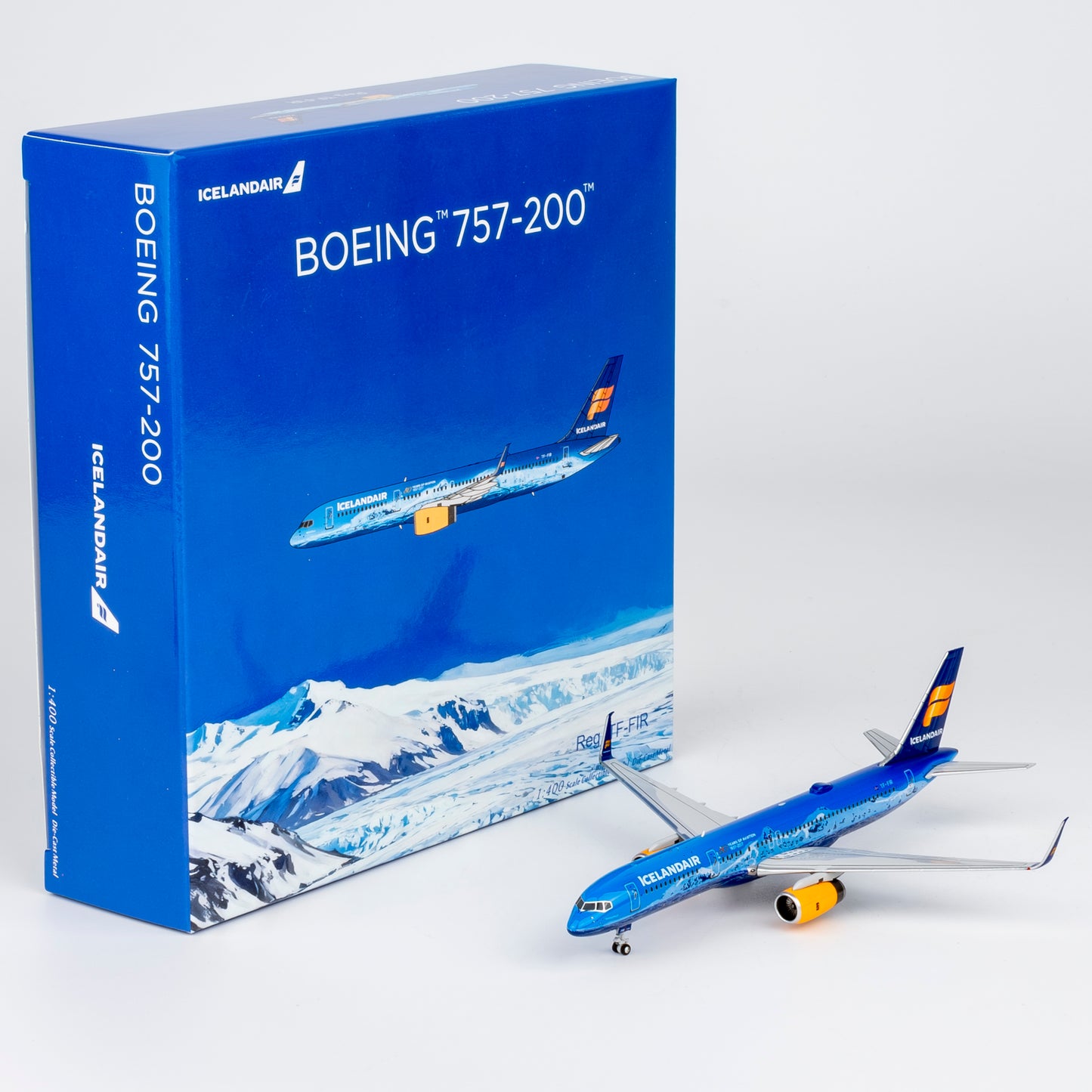 NG Models 1:400 Icelandair Boeing 757-200 TF-FIR "Vatnajökull" 53214