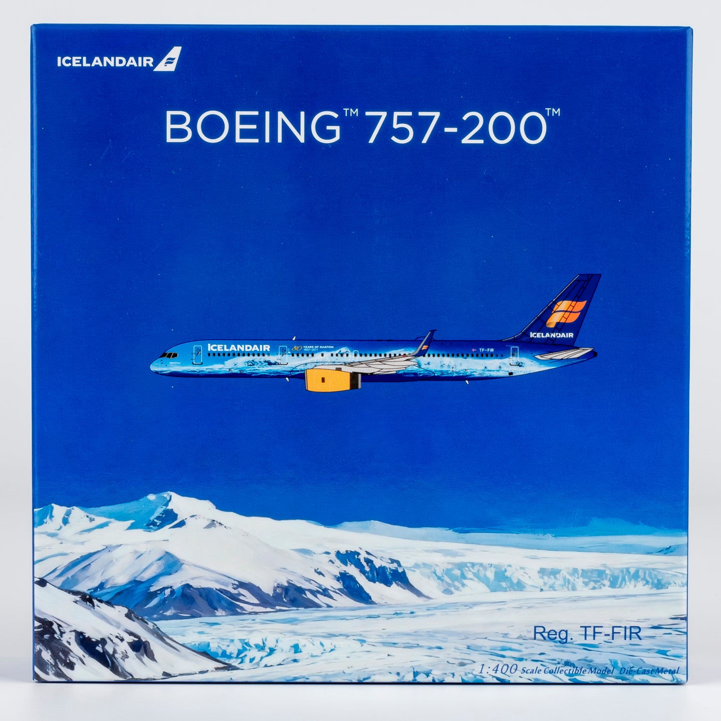 NG Models 1:400 Icelandair Boeing 757-200 TF-FIR "Vatnajökull" 53214