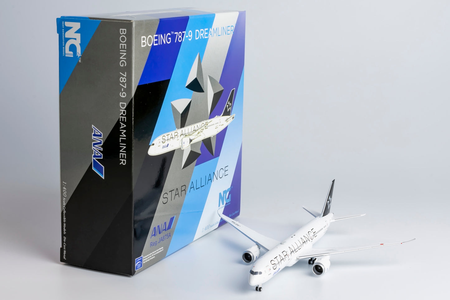 NG Models 1:400 All Nippon Airways (ANA) Boeing 787-9 JA875A NG 55112