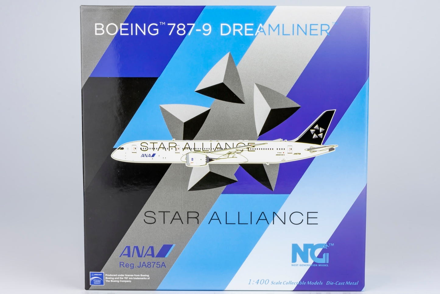NG Models 1:400 All Nippon Airways (ANA) Boeing 787-9 JA875A NG 55112