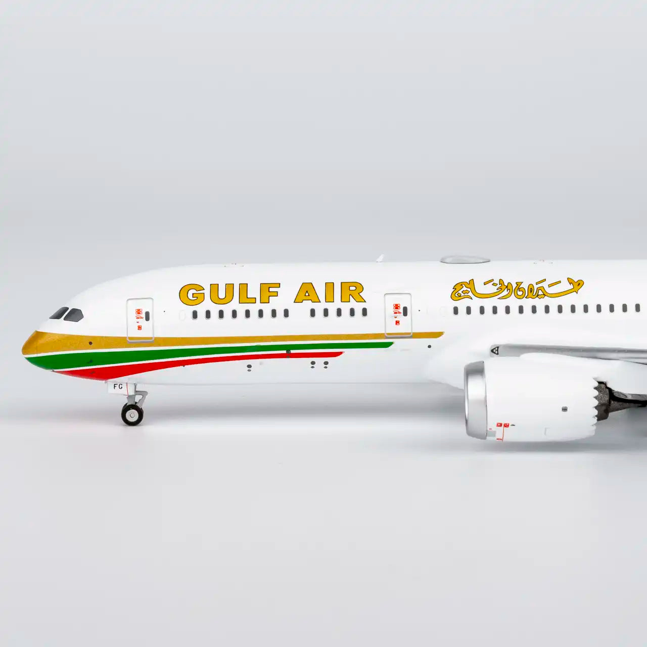 NG Models 1:400 Gulf Air Boeing 787-9 A9C-FG "75 Years" 55156