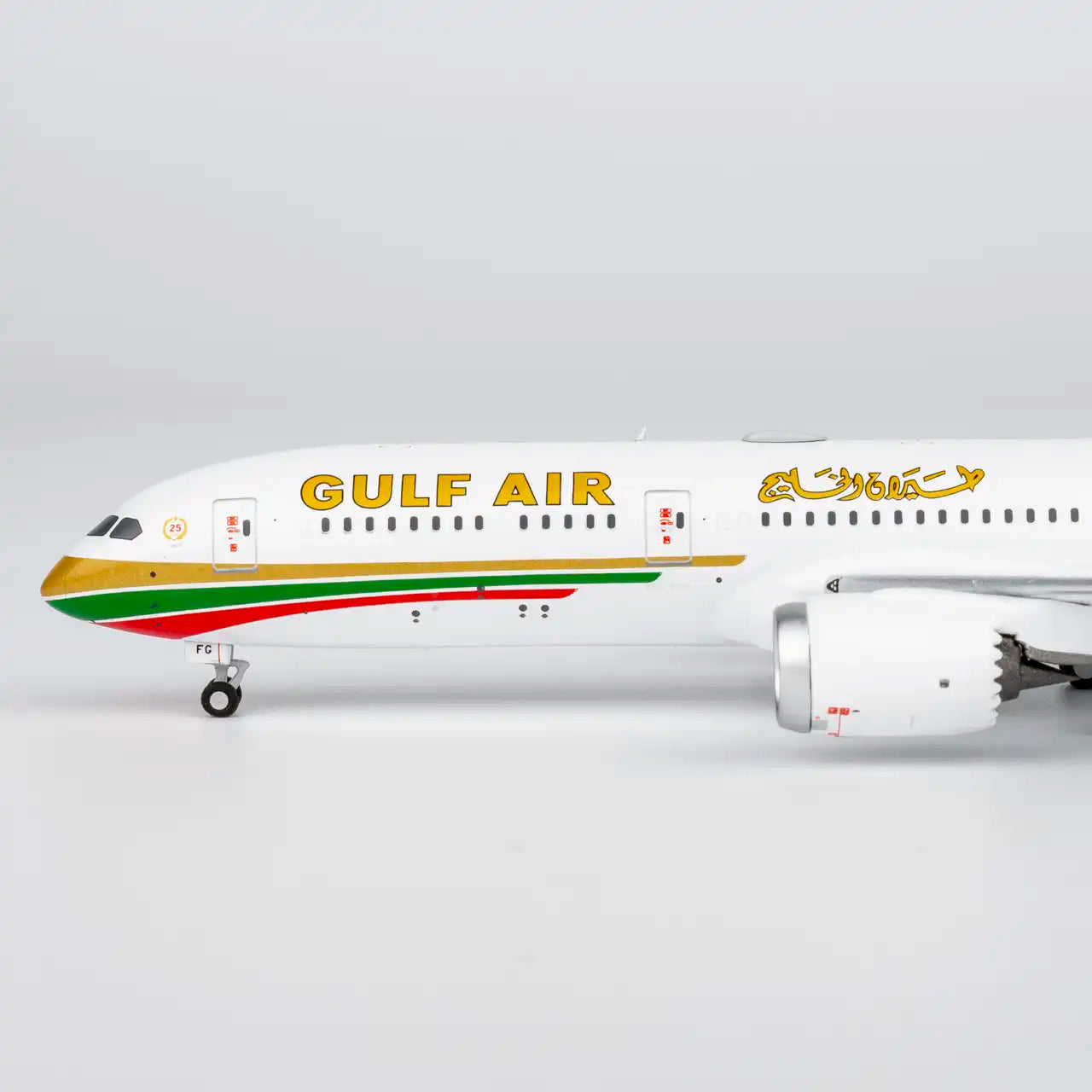 NG Models 1:400 Gulf Air Boeing 787-9 A9C-FG "70 Years" 55157