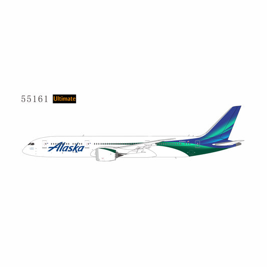 Pre-Order NG ULTIMATE 1:400 Alaska Airlines Boeing 787-9 N784HA "new colors" 55161