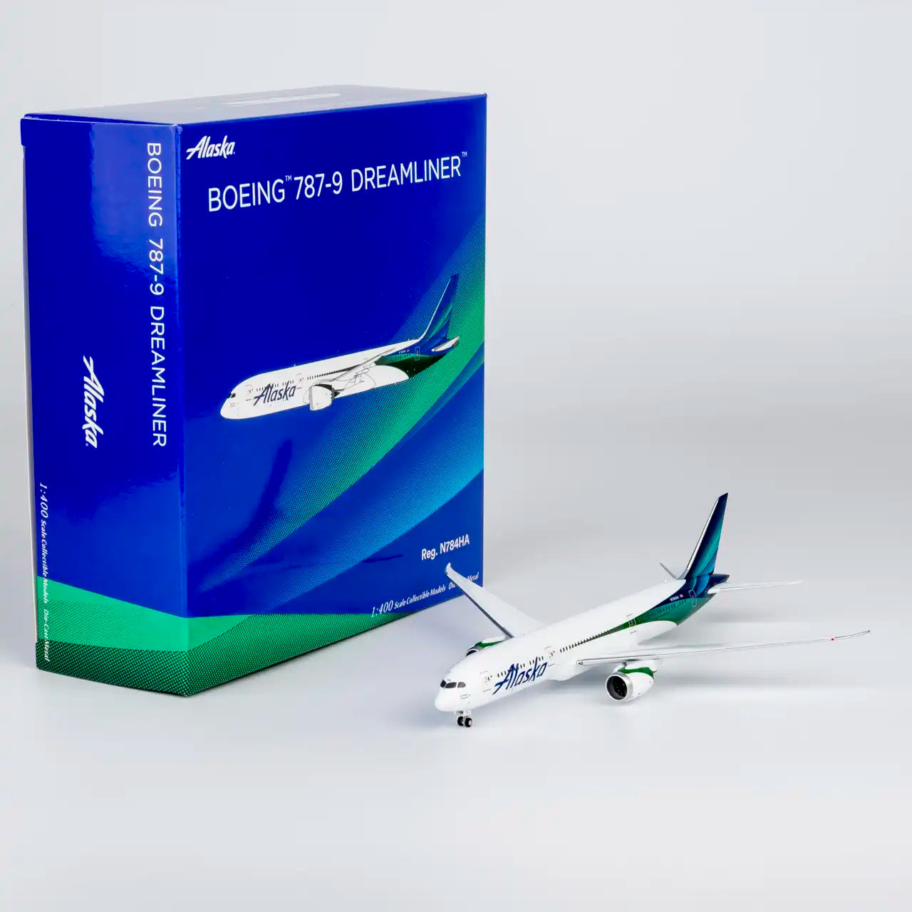 NG Models 1:400 Alaska Airlines Boeing 787-9 N784HA "new colors" 55162