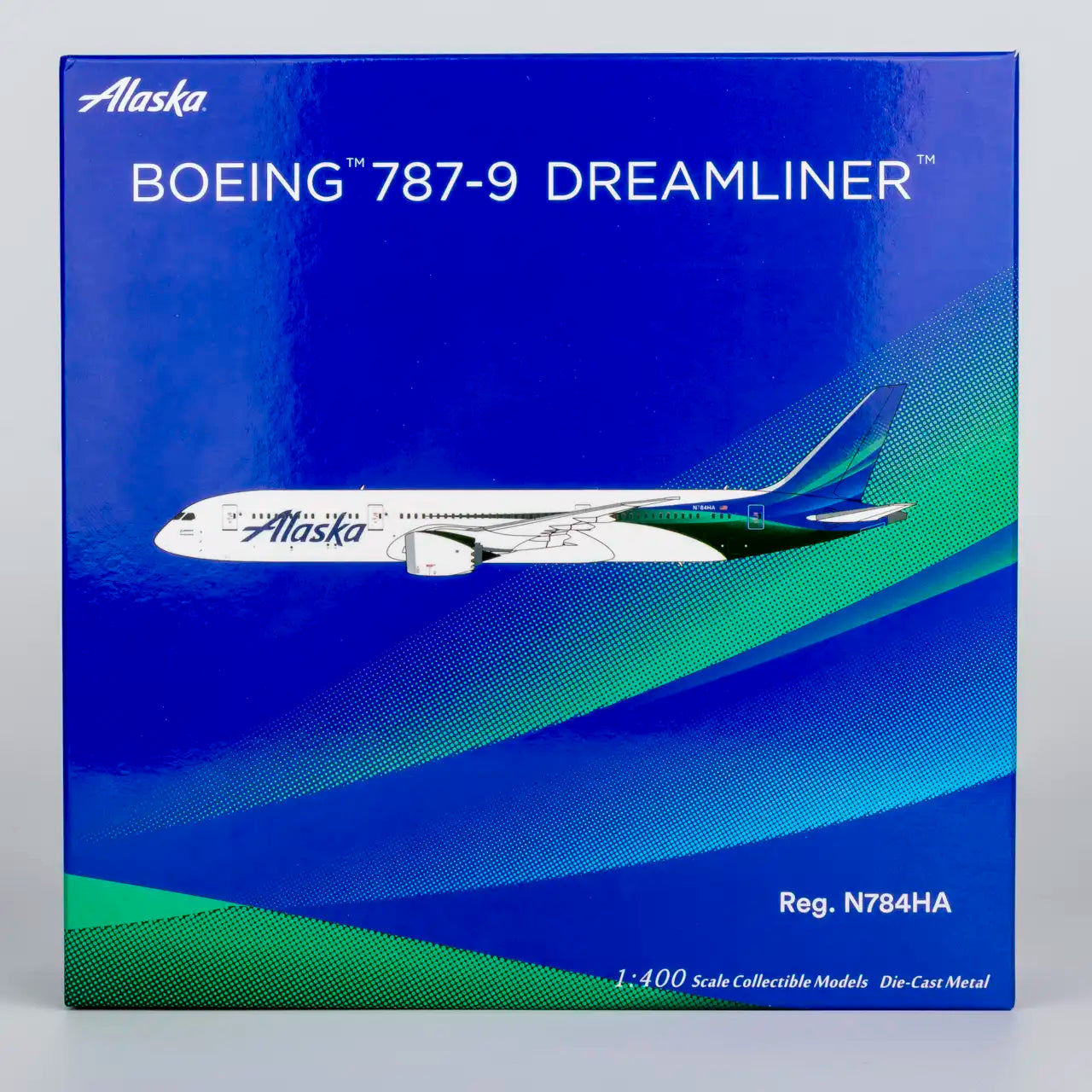 NG Models 1:400 Alaska Airlines Boeing 787-9 N784HA "new colors" 55162
