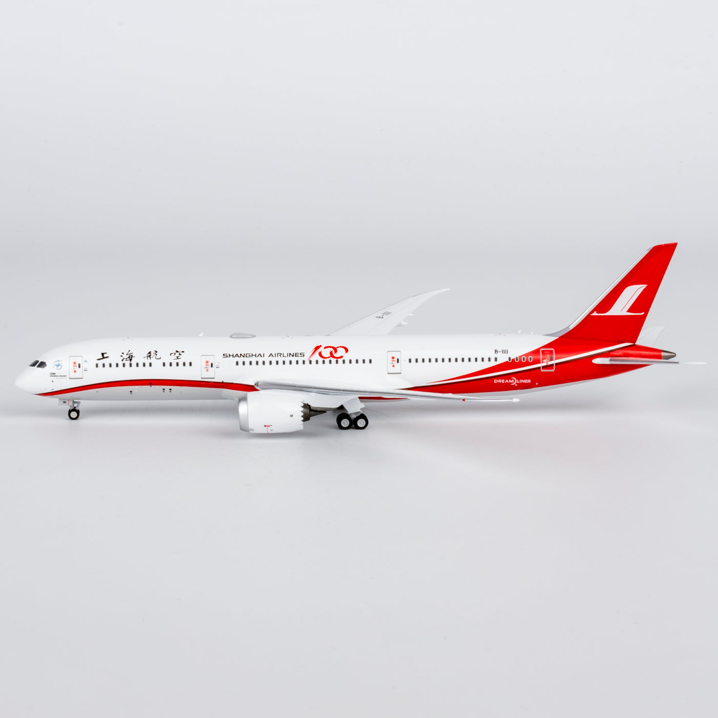 Pre-Order NG ULTIMATE 1:400 Shanghai Airlines Boeing 787-9 B-1111 "100th Aircraft" 55169