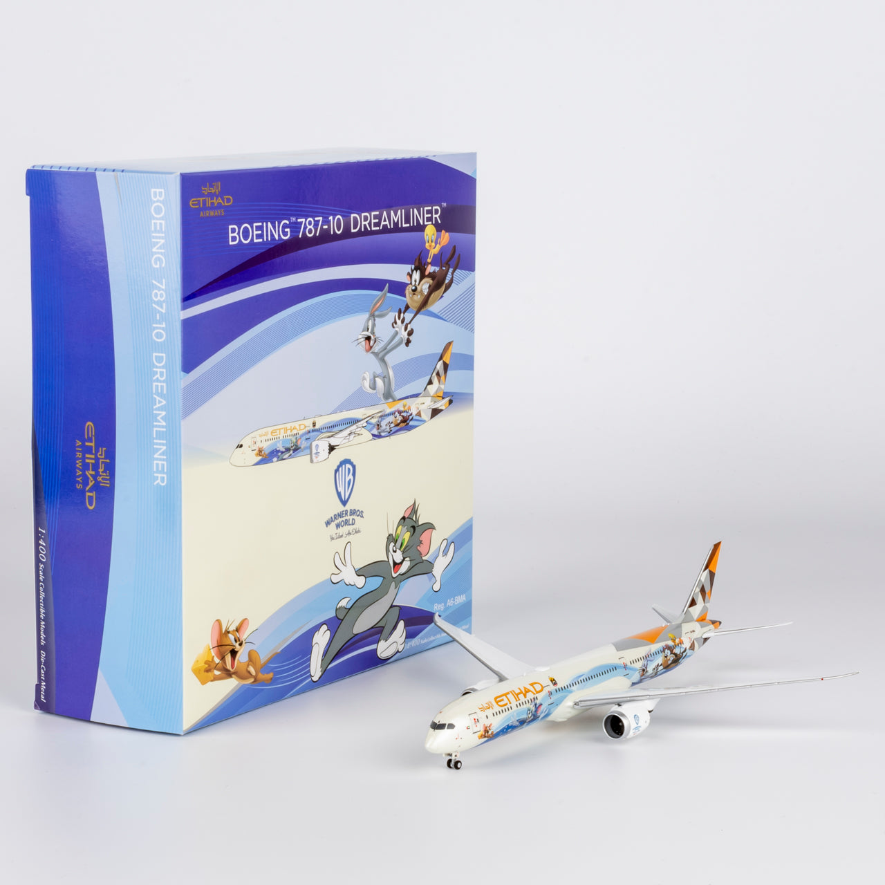NG Models 1:400 Etihad Boeing 787-10 "Warner Bros World" A6-BMA NG 56031