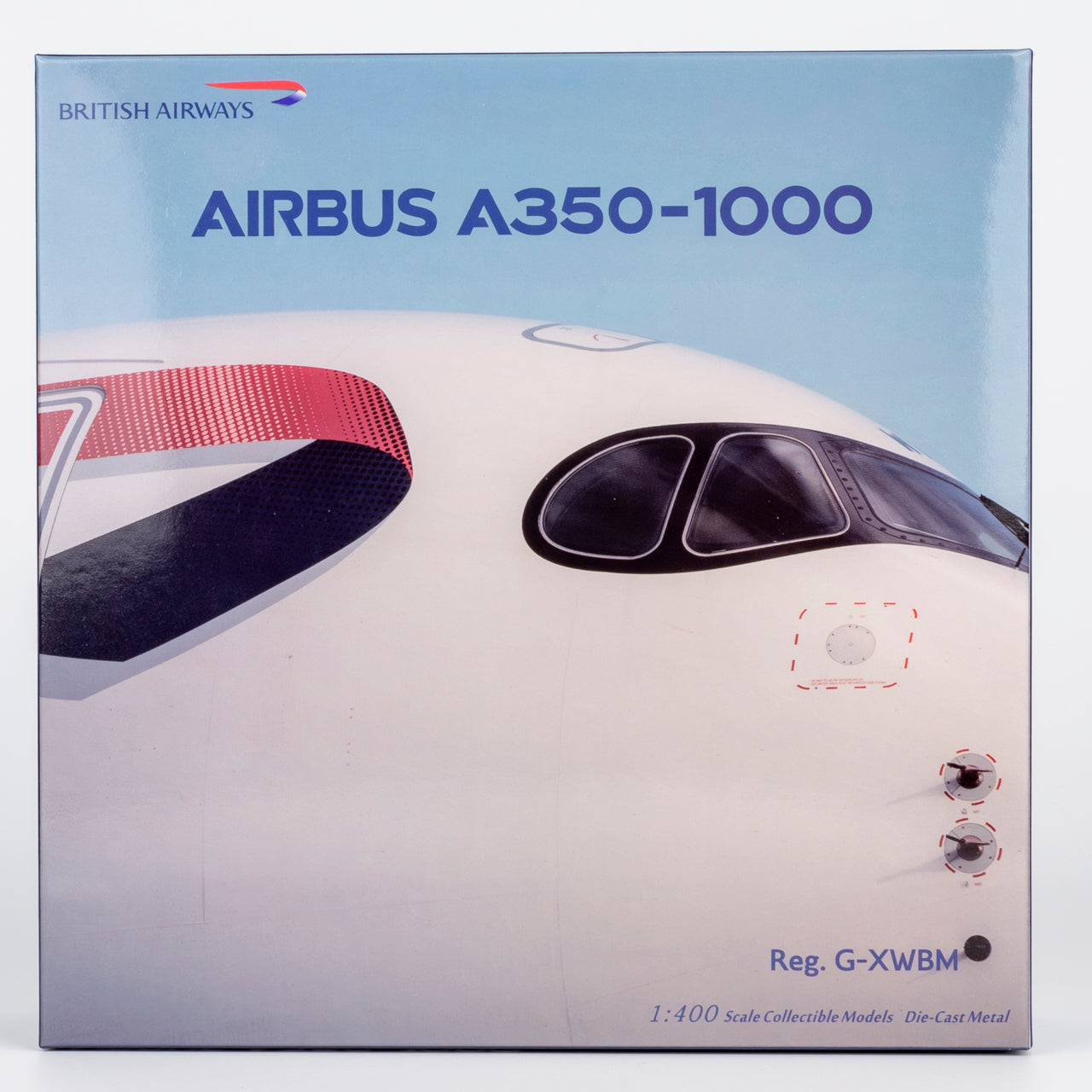 NG Models 1:400 British Airways Airbus A350-1000 G-XWBM 57024