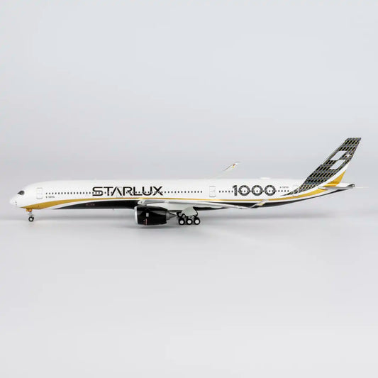 NG Models 1:400 Starlux Airlines Airbus A350-1000 B-58551 "Carbon Fiber" 57026