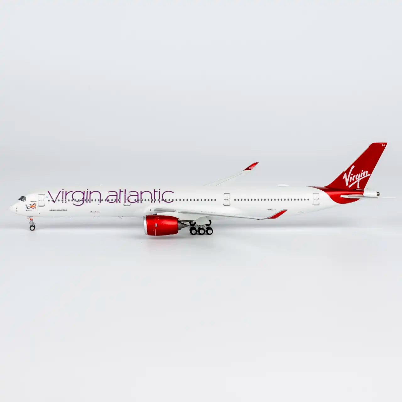 NG Models 1:400 Virgin Atlantic Airbus A350-100 G-VELJ "Bennie Jet" 57028