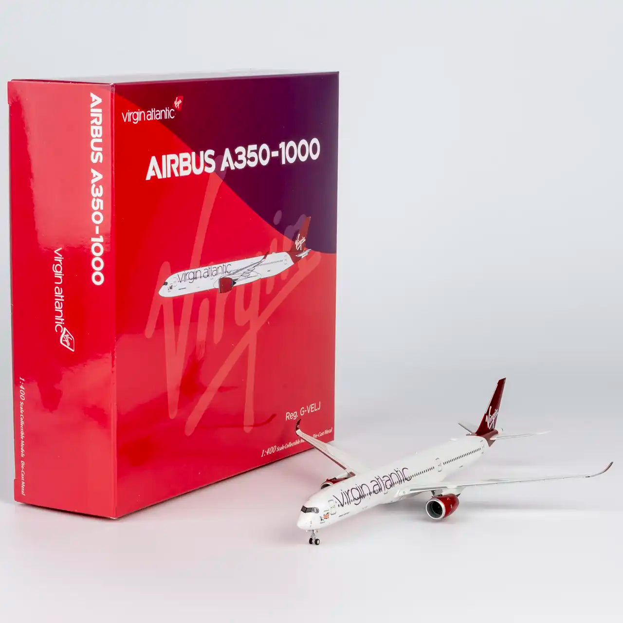 NG Models 1:400 Virgin Atlantic Airbus A350-100 G-VELJ "Bennie Jet" 57028