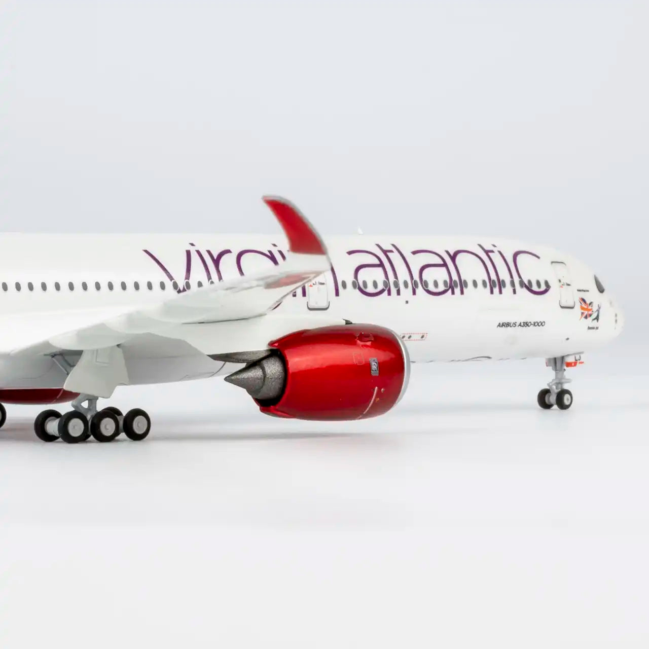 NG Models 1:400 Virgin Atlantic Airbus A350-100 G-VELJ "Bennie Jet" 57028