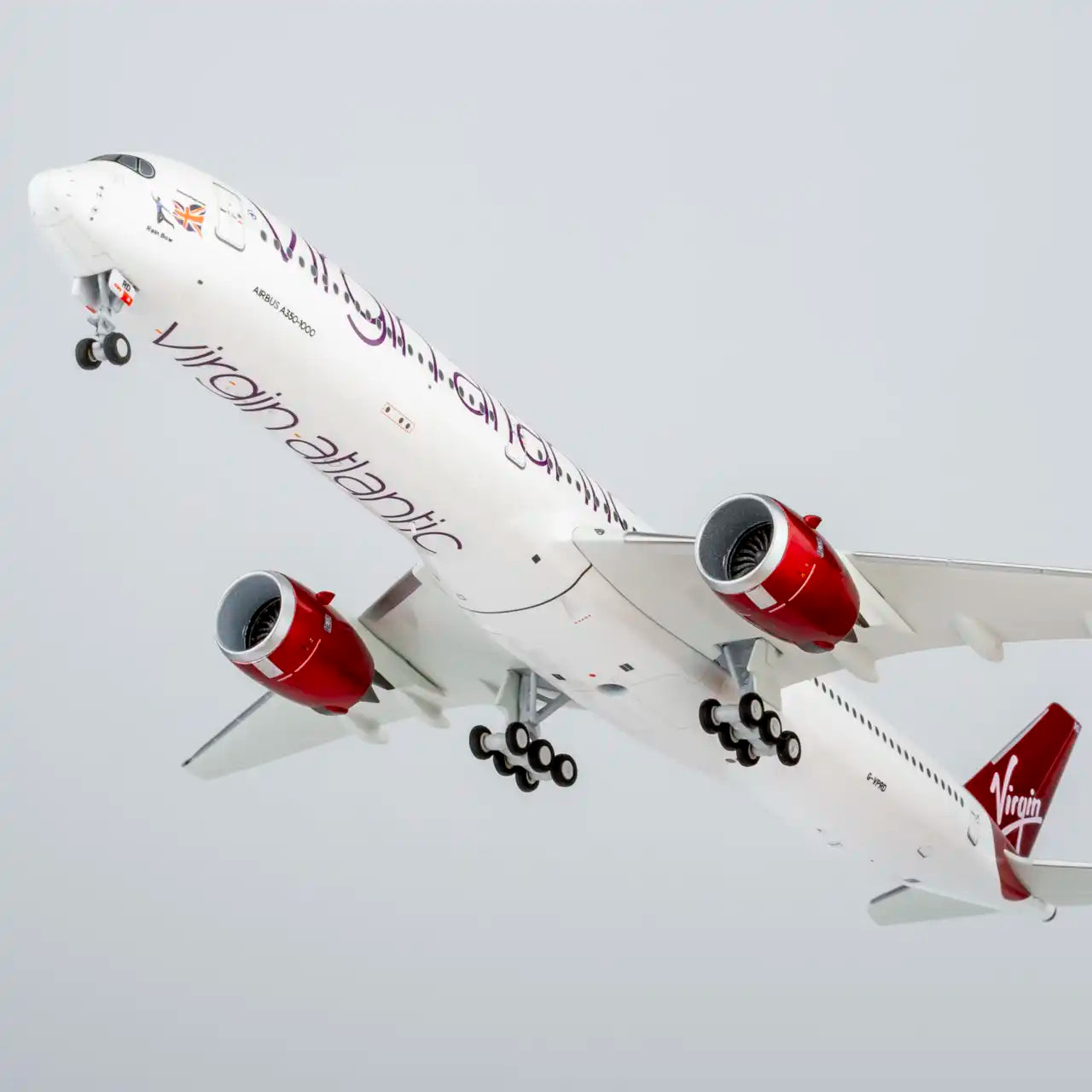 Pre-Order NG Models 1:400 Virgin Atlantic Airways Airbus A350-100 G-VPRD "Rain Bow" 57031