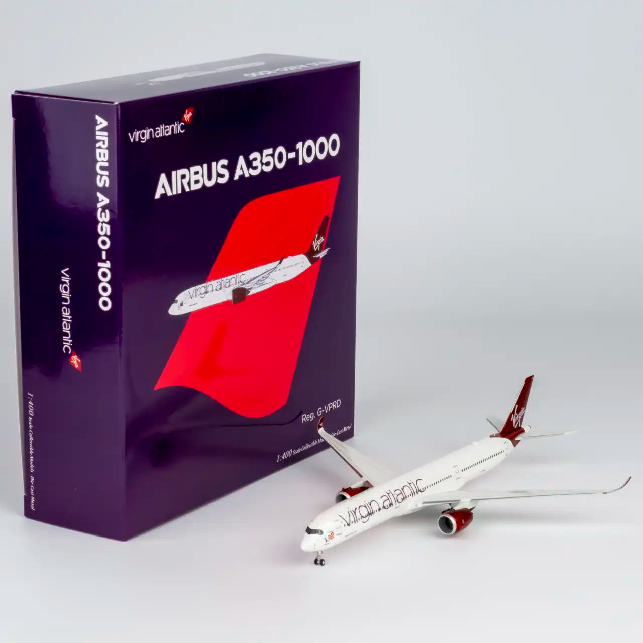 Pre-Order NG Models 1:400 Virgin Atlantic Airways Airbus A350-100 G-VPRD "Rain Bow" 57031