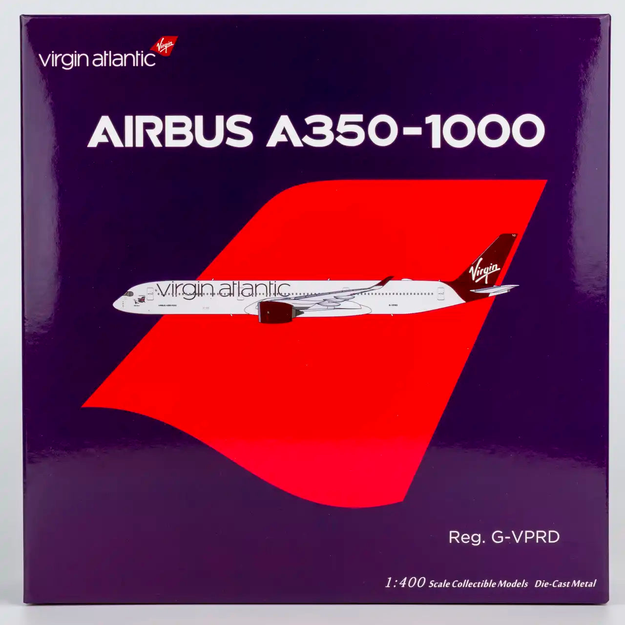 Pre-Order NG Models 1:400 Virgin Atlantic Airways Airbus A350-100 G-VPRD "Rain Bow" 57031